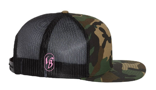 Velvet Butch Camo Snapback